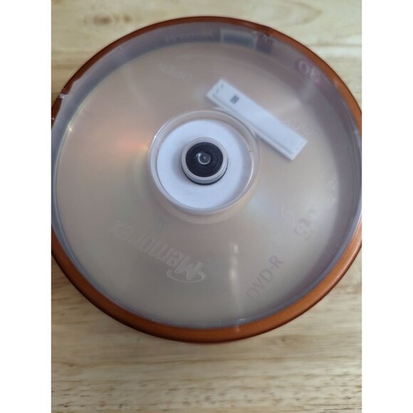 30 pack Memorex DVD - R 8x 4.7 GB 120 min video recordable orange label sealed - Picture 2 of 4